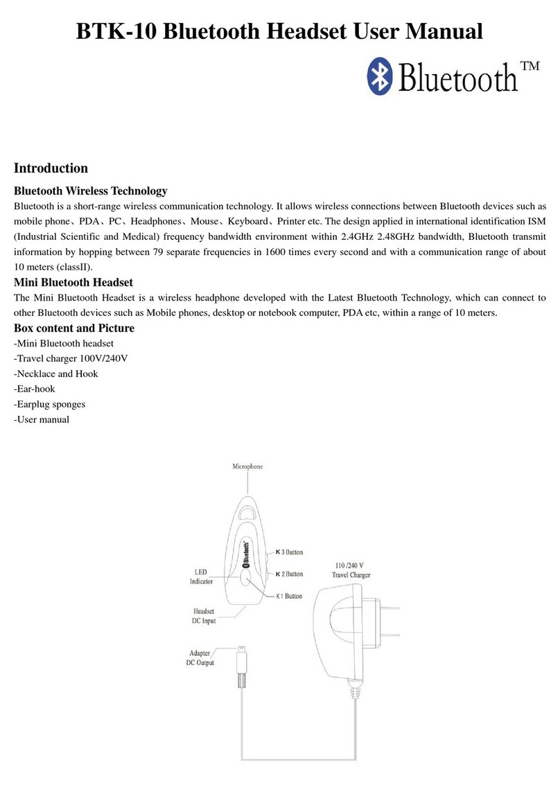 SHI KISB BTK-10 user manual