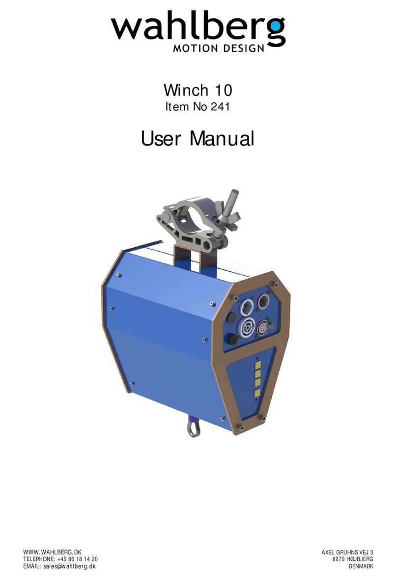 Wahlberg 241 user manual