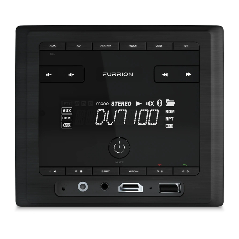 Furrion DV7100 series instruction manual