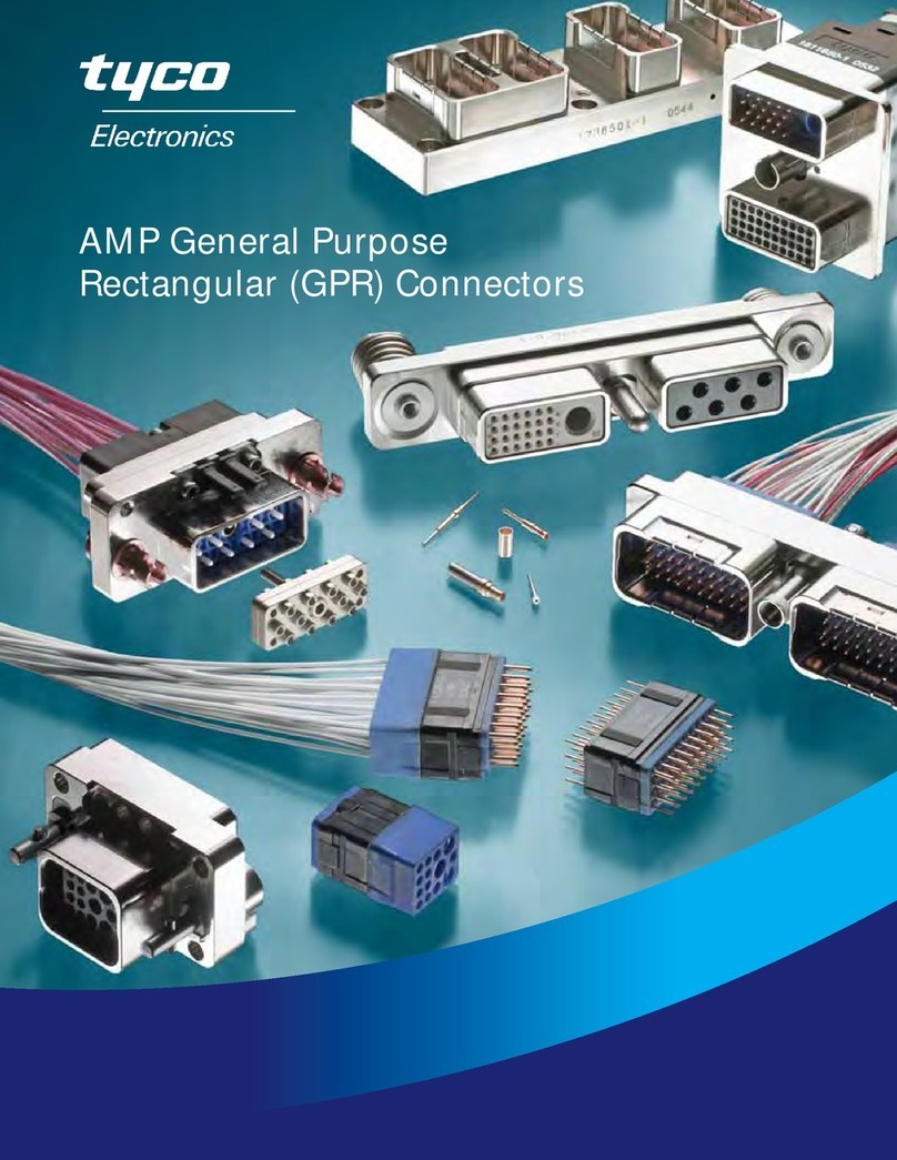 Tyco Electronics GPRA1 User manual