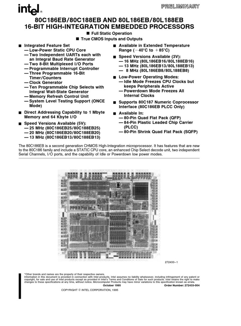 Intel 80C186EB manual