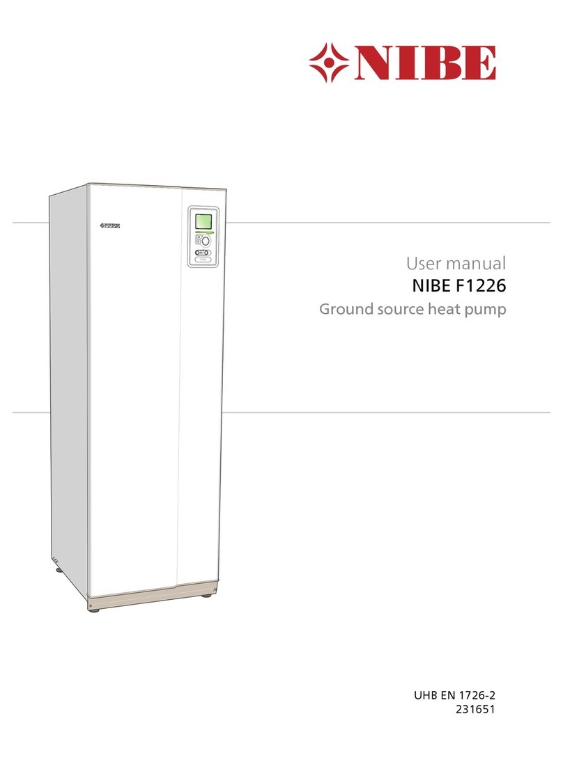 Nibe F1226 series user manual