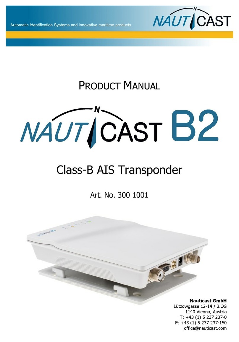 NAUTICAST B2 User manual