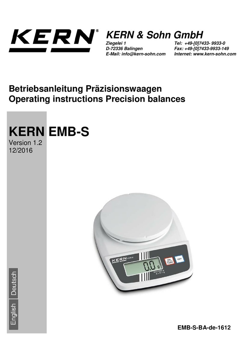 KERN EMB-S 200-1S operating instructions