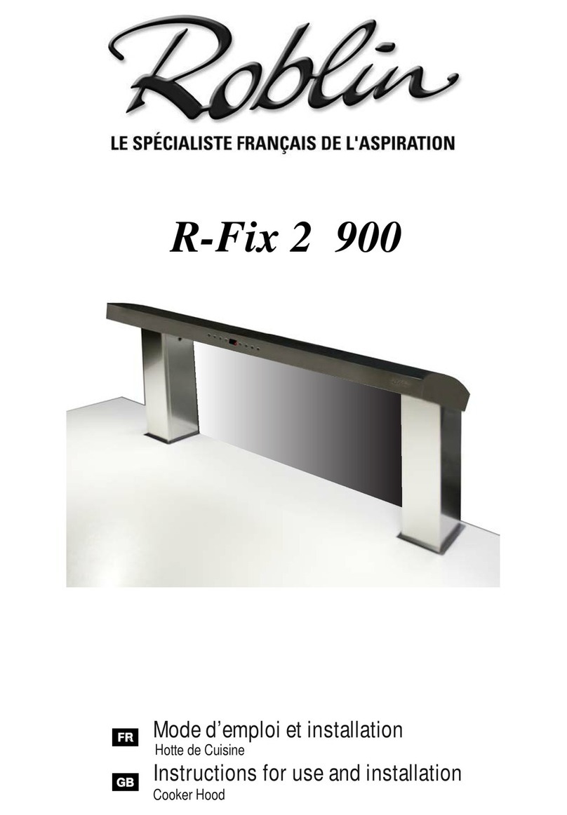 ROBLIN R-Fix 2 900 Operation manual
