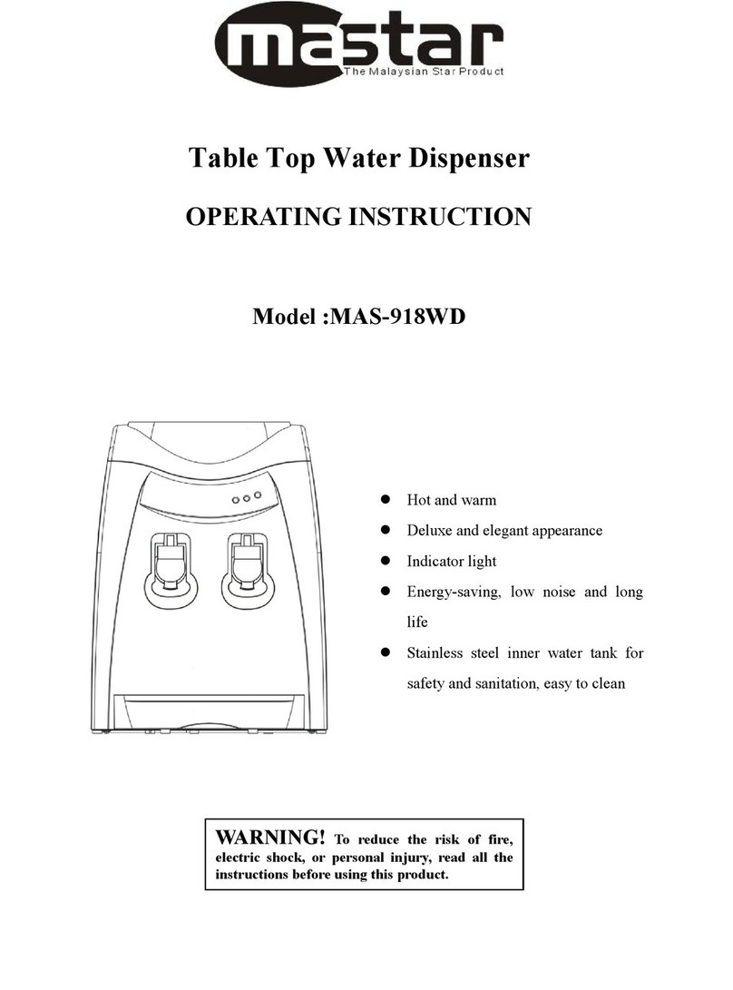 Mastar MAS-918WD Operating	 instruction