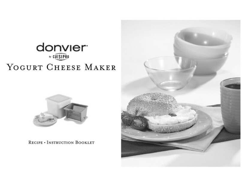 Cuisipro donvier Quick guide