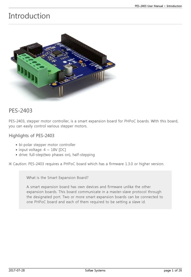 Sollae Systems PES-2403 User manual