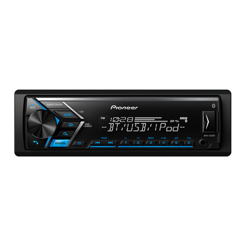 Pioneer MVH-S301BT owner's manual