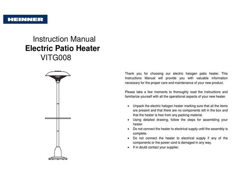 Heinner VITG008 instruction manual