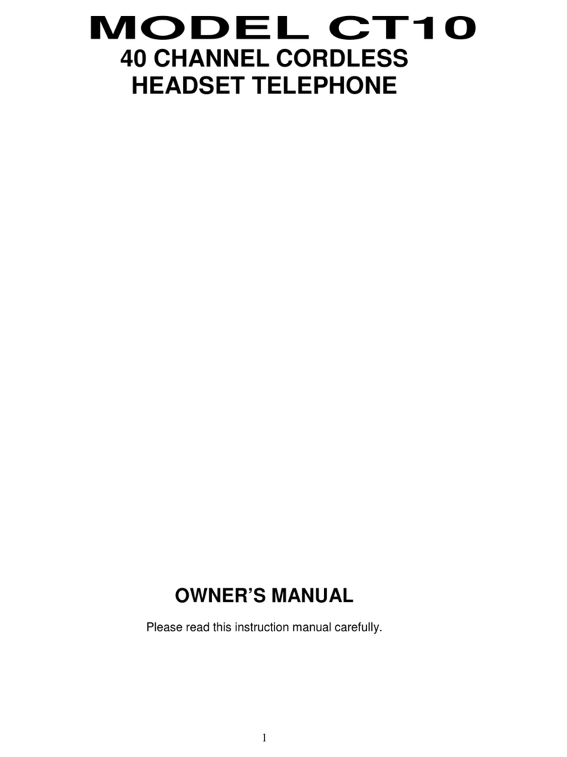 Plantronics CT10 User manual
