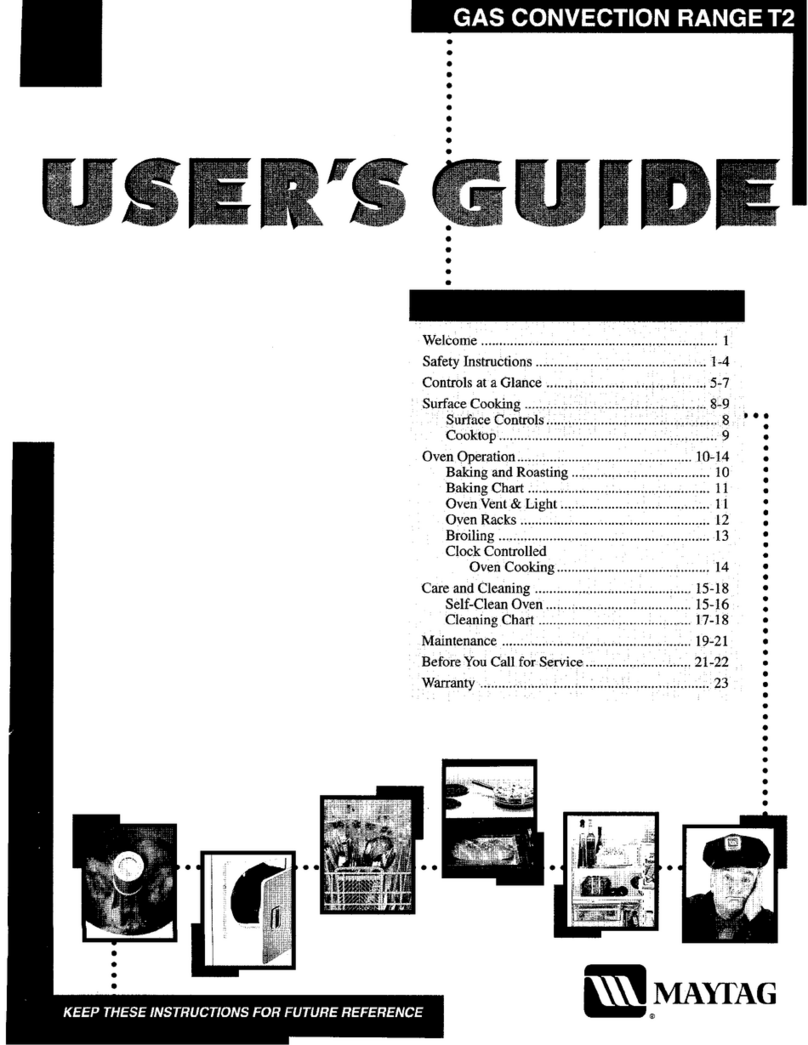 Maytag MGR5870 user guide