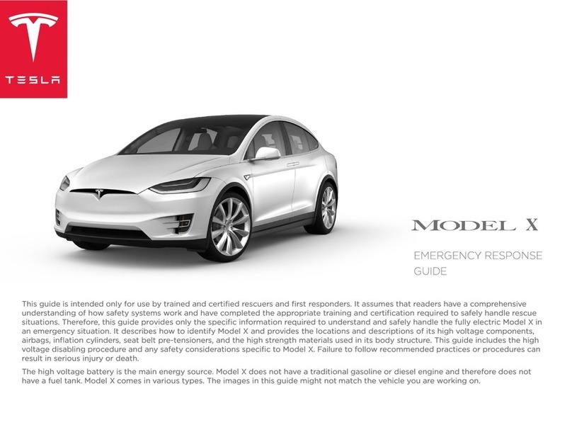 Tesla X 2016 User manual Tesla X 2016 User manual