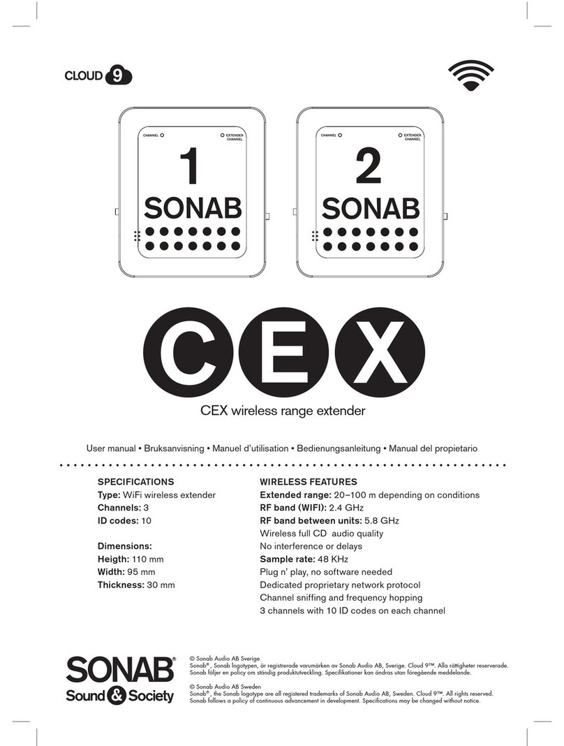 SON XCO-CEXUT2 user manual