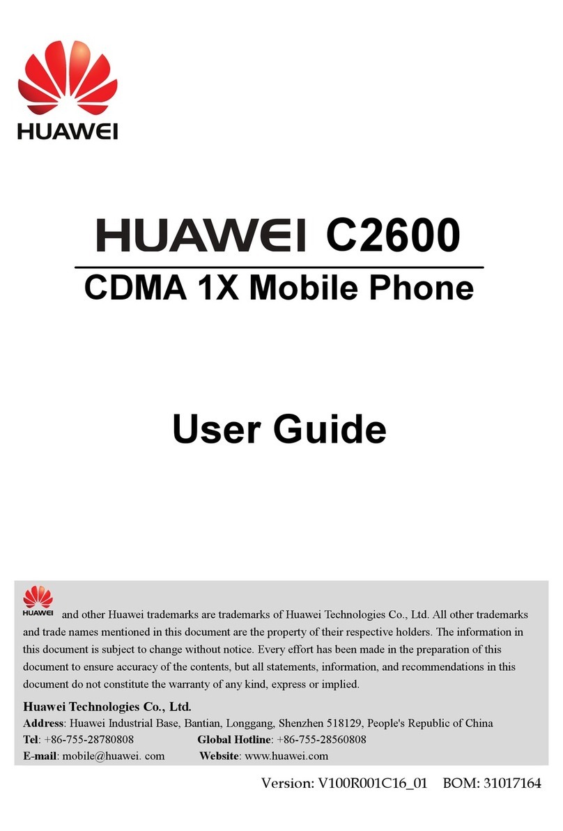 Huawei C2600 User manual Huawei C2600 User manual