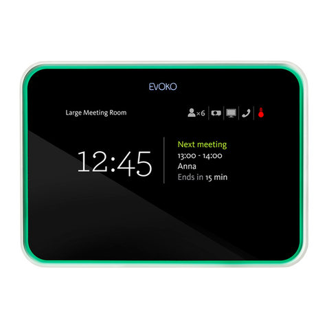 EVOKO Room Manager System administrator's guide and manual
