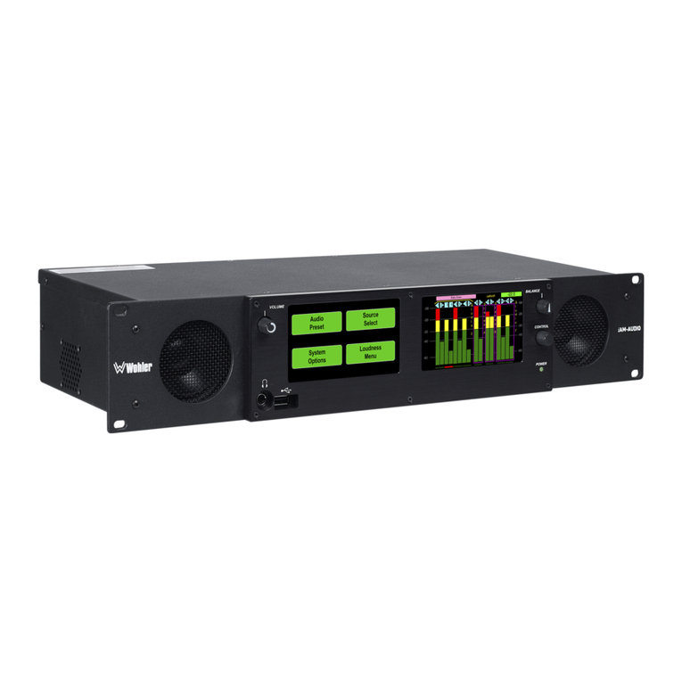 Wohler iAM-AUDIO-1-DANTE user guide