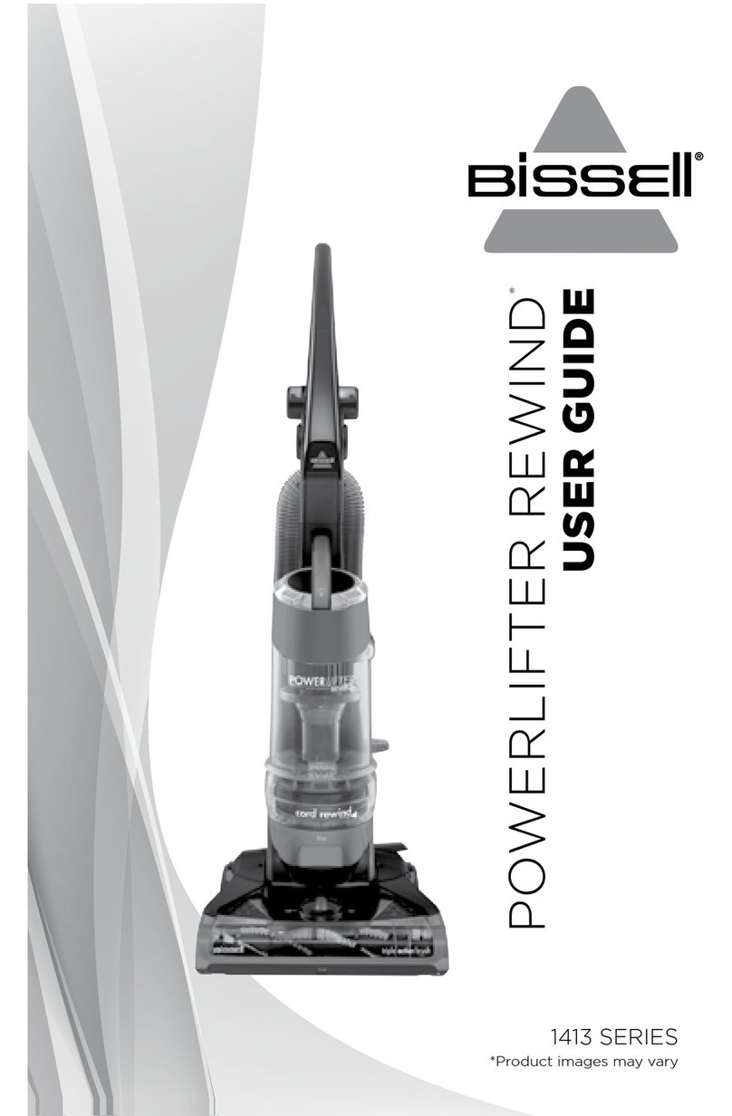 Bissell POWERLIFTER REWIND user guide