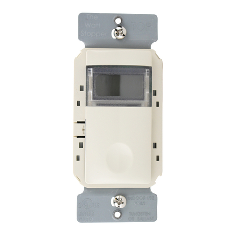 LEGRAND Wattstopper InteliSwitch TS-400 installation instructions
