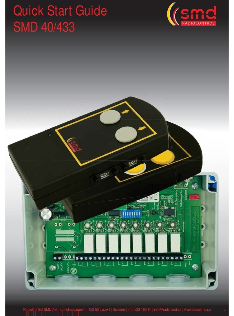 SMD SMD 40/433 quick start guide