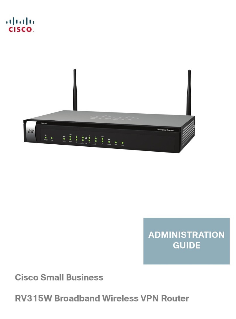 Cisco Small Business RV315W Instruction Manual