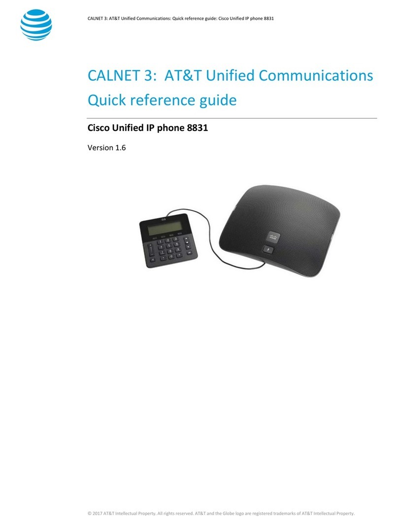 Cisco 8831 Quick reference guide