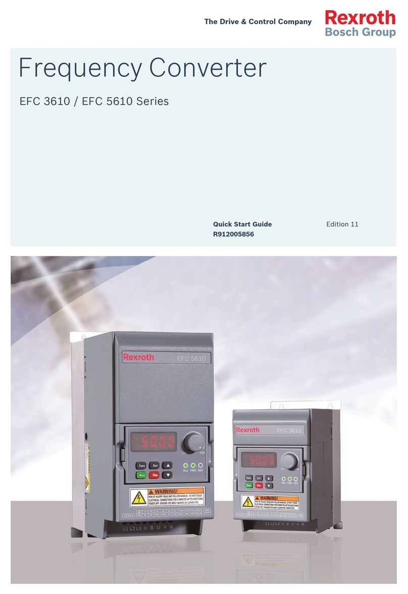 REXROTH EFC 3610 Series User manual