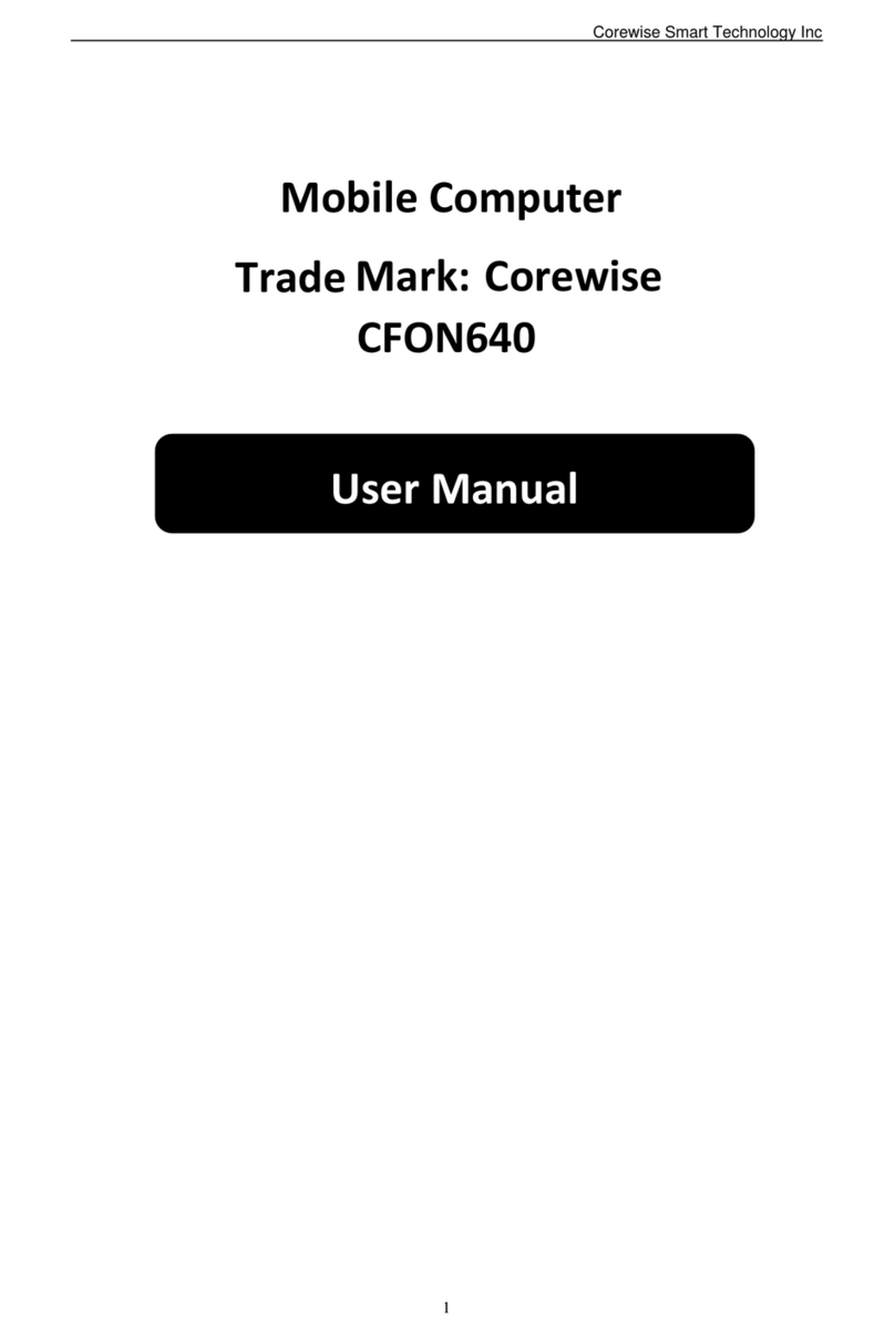 Corewise CFON640 user manual