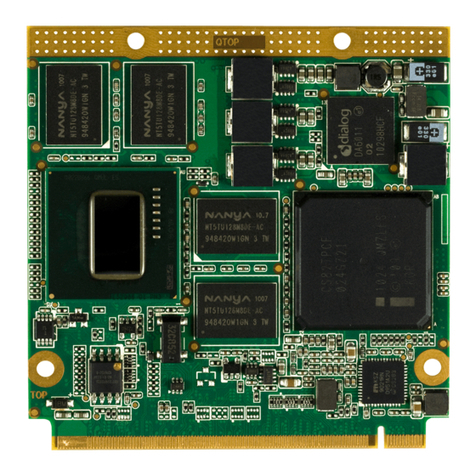 Congatec Qseven conga-QA6 015033 user guide
