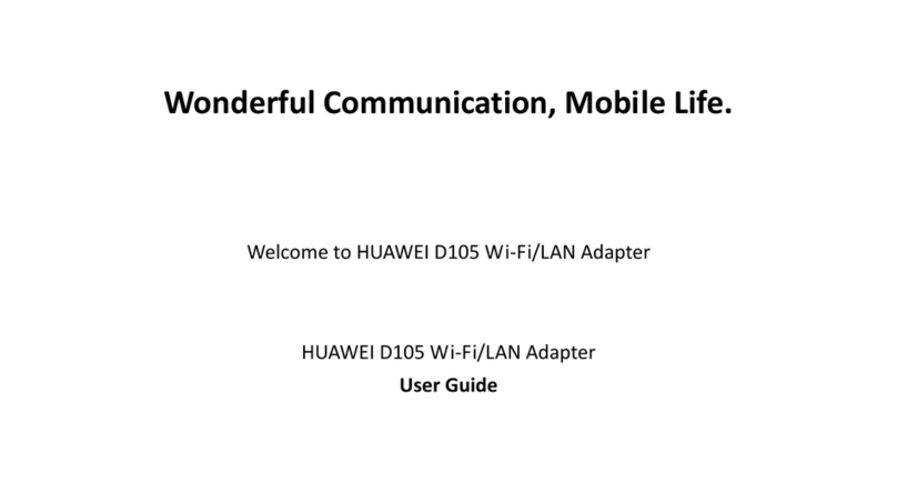 Huawei D105 user guide