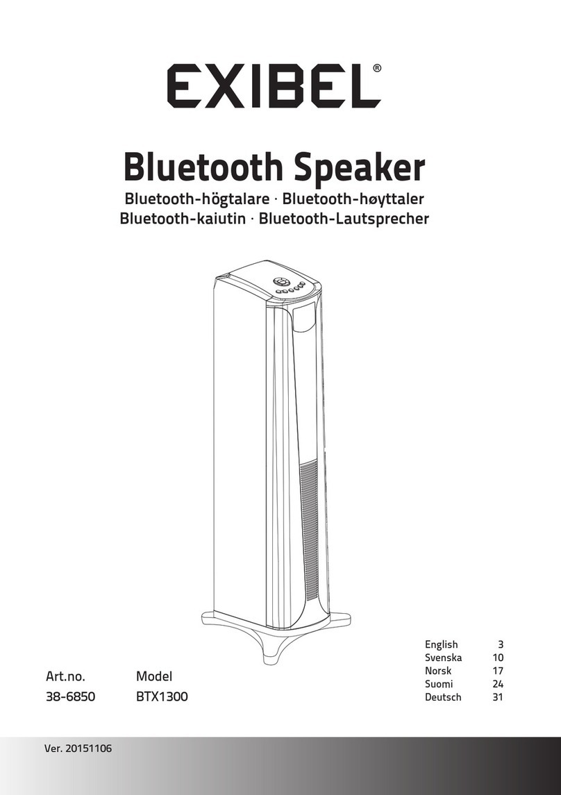 Extel BTX1300 User manual