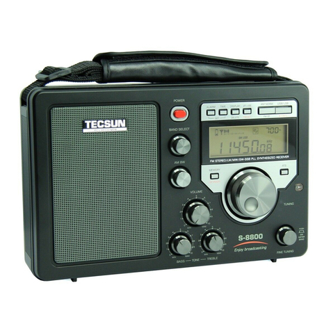Tecsun S-8800 User manual
