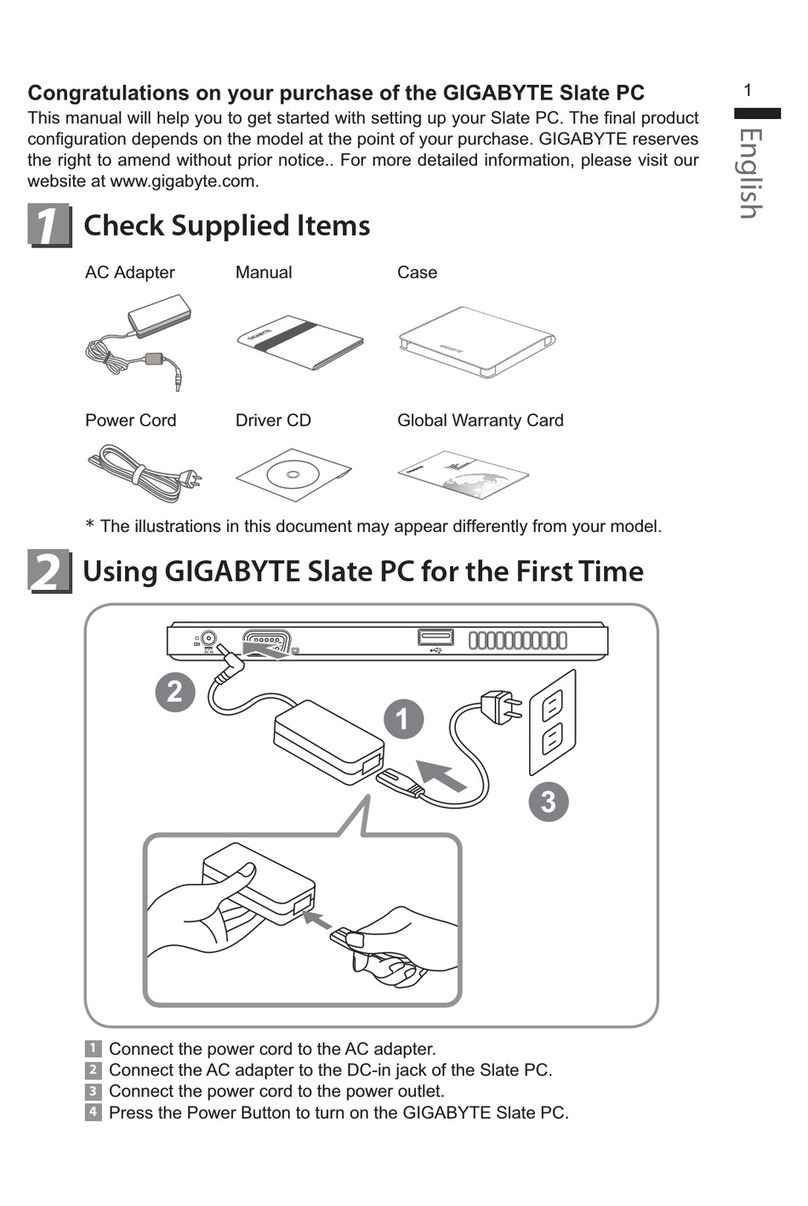Gigabyte s1080 User manual