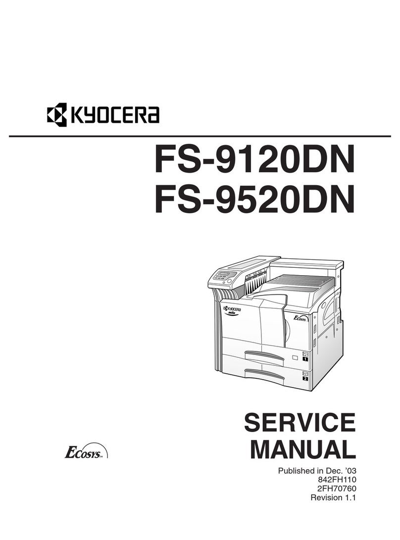 Kyocera FS-9120DN Service manual