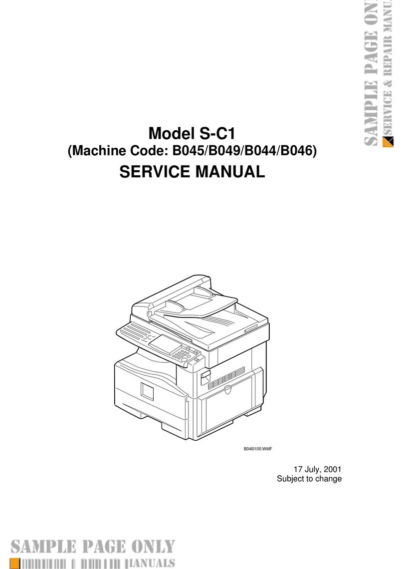 Ricoh S-C1 Service manual