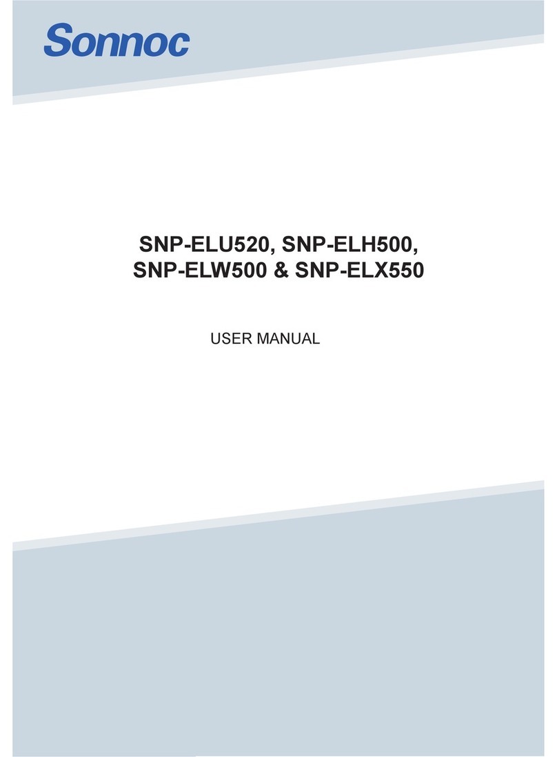 SONNOC SNP-ELU520 User manual