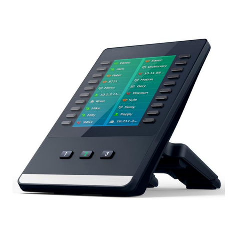 Yealink EXP50 User manual Yealink EXP50 User manual