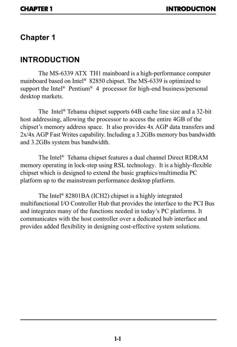 MSI MS-6339 User manual