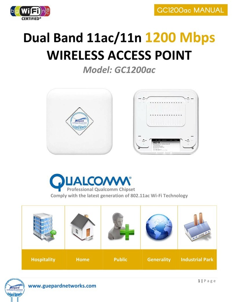 Guepard Networks GC1200ac manual