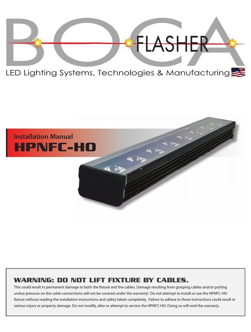 Boca Flasher HPNFC-HO User manual