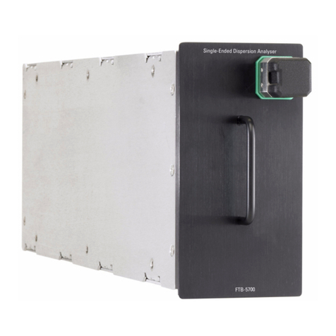 EXFO FTB-5700 User manual