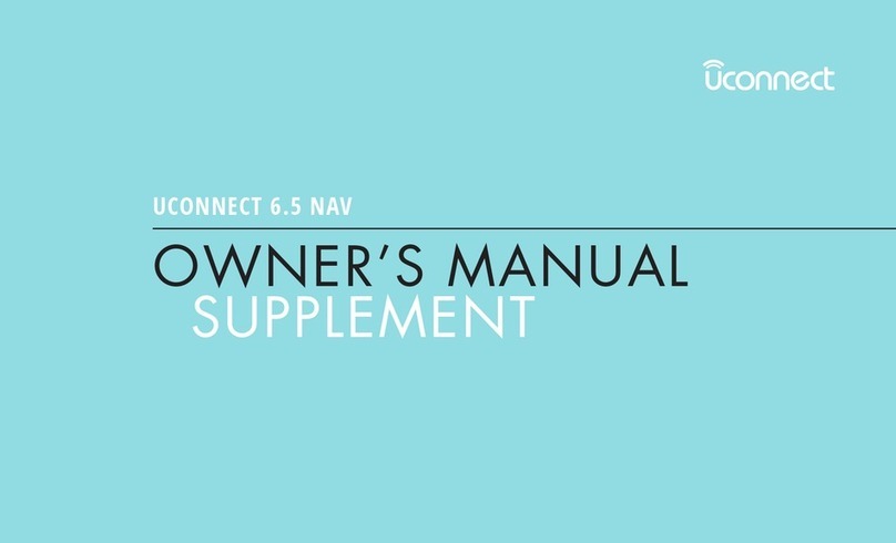 Uconnect 6.5 NAV User manual Uconnect 6.5 NAV User manual