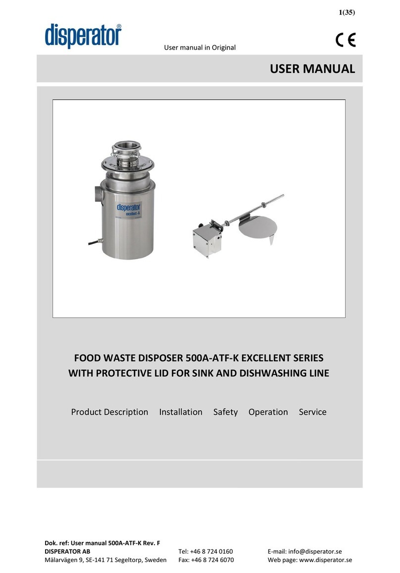 disperator 500A-ATF-K user manual