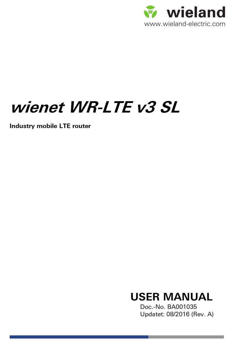 Wieland wienet WR-LTE v3 SL User manual