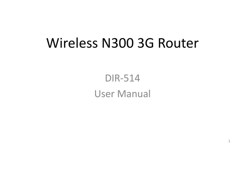 D-Link DIR-514 User manual D-Link DIR-514 User manual