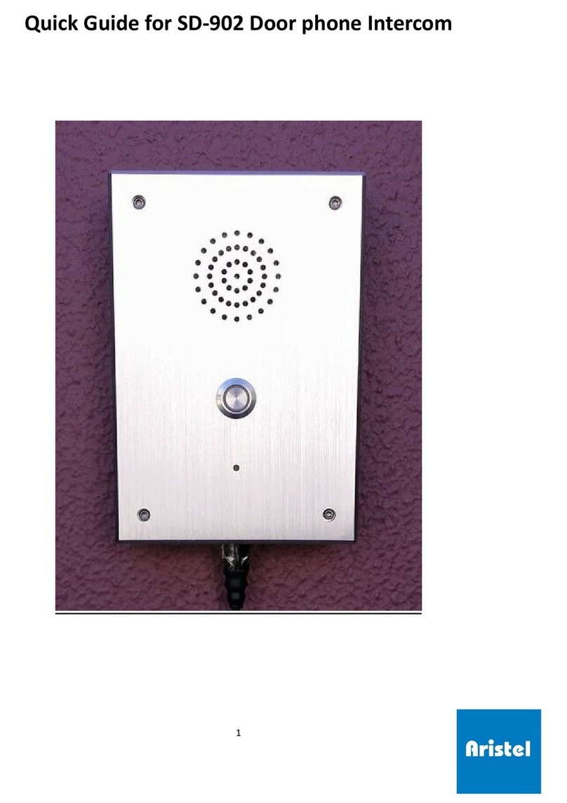 Aristel SD-902 User manual