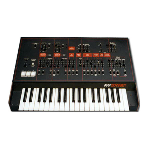 ARP Odyssey I 2800 User manual