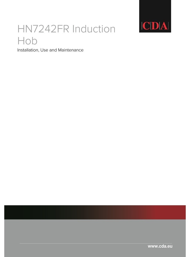 CDA HN7242FR Installation, use and maintenance manual