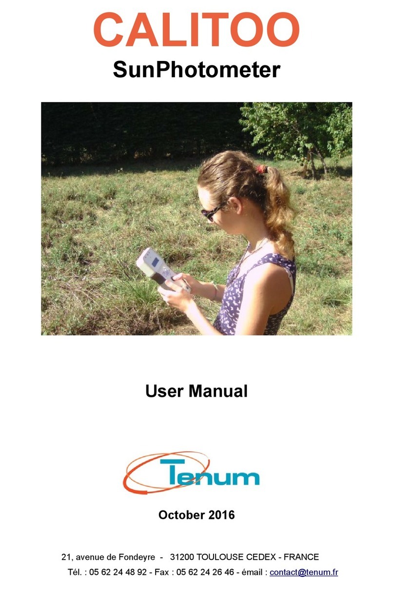 Tenum CALITOO user manual