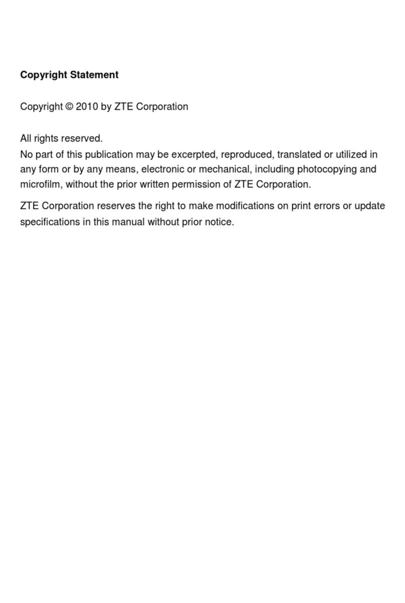 Zte AC8720 User manual
